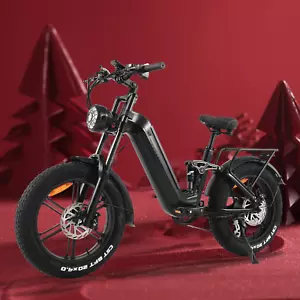 2025 KRISTALL V20 20" 1000W Fat Tyres Mountain Bike E-bike MTB Off-road E-bike - Picture 1 of 13