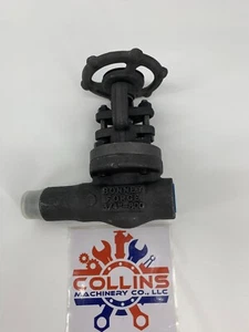 Bonney Forge FIG. ML11-LE Gate Valve 3/4" 800 HD20 THD x MSW A105N Forged Steel - Picture 1 of 7