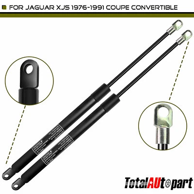 2Pcs Lift Supports Shock Struts for Jaguar XJS 1976 1977 1978-1992 Front Hood - Image 1 of 4