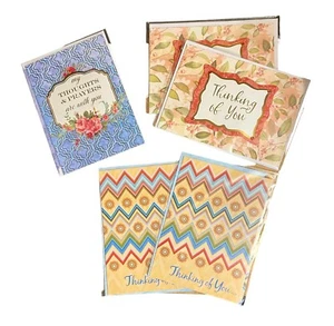 Tarjetas de felicitación Thinking of You celofán selladas nuevos sobres Punch Studios 5 - Imagen 1 de 4