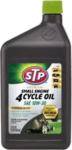 STP Premium Small Engine 4 Cycle Oil Formula, SAE10W-30 Small Engine Oil Engine - Picture 1 of 7