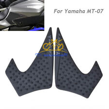 Motorcycle Fuel Traction Pad Knee Grip 3M Protector Sticker For Yamaha MT-07