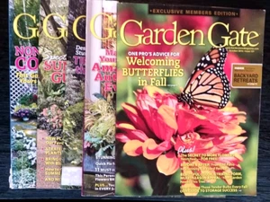 (5) GARDEN GATE MAGAZINES JUNE-2017 AUG-2017 OCT 2017 OCT-2016 OCT-2015 GREAT - Picture 1 of 1