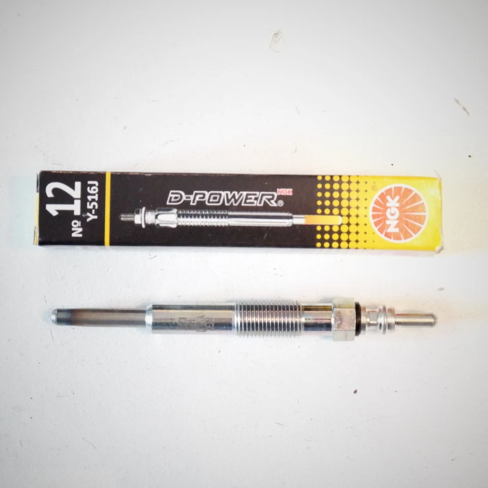 10x NGK Bougie de Préchauffage D-power Y-516j Dp12