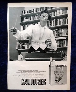 Gauloises Zigaretten, originale Werbung aus 1970 - Bild 1 von 1
