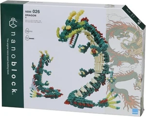 Nanoblock Dragon Fantastic Animal Deluxe Fantasy Building Set NBM - 026 From JP - Picture 1 of 2