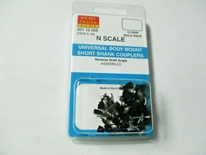 Micro-Trains Lager #00110006 (1015-1-10) kurzschaftmontierte Kupplungen 10/Pack - Bild 1 von 5