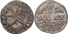 RDR Böhmen Prag Maly Groschen 1586 Rudolph II., 1576-1612  Original Münze #EA474