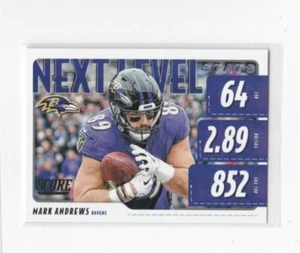 MARK ANDREWS 2020 MARCADOR PANINI FÚTBOL SIGUIENTE NIVEL ESTADÍSTICAS INSERTAR TARJETA-ENVÍO GRATUITO - Imagen 1 de 23