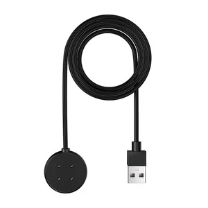 Black Magnetic Charger USB-A Charging Cable Dock Base For Google Pixel Watch 2. - Picture 1 of 8