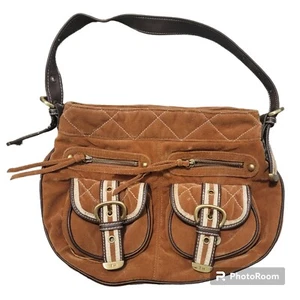 Tommy Hilfiger Purse Womens 90's Y2K Corduroy Iconic Stripe Adjustable Strap - Picture 1 of 7