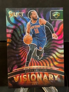 2024-25 Panini Select Jalen Brunson #5 Visionary Case Hit SSP - Picture 1 of 2