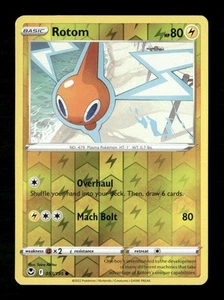 Rotom Reverse Holo Common SWSH12: Silver Tempest 053/195 LP Pokemon LP - Imagen 1 de 2