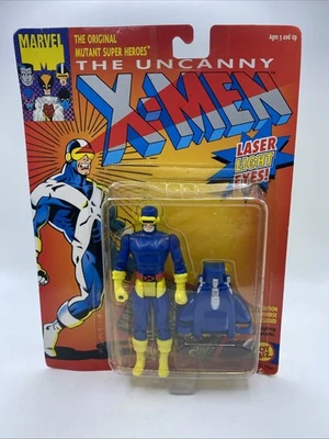 Toy Biz The Uncanny X-Men 1993 cíclope 5" figura de acción luz láser ojos-leer Foto 1 de 4