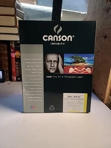 Canson Infinity Inkjet Fine Art & Fotopapier 8,5 "X11" 25 Blatt - Bild 1 von 2