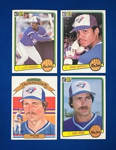 1983 DONRUSS TORONTO BLUE JAYS TEAM SET 23 CARDS NM/MT OR BETTER BARFIELD/STIEB - Picture 1 of 11