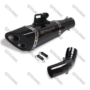 Slip on Exhaust for Kawasaki Z900 Z 900 Muffler Motorcycle Silencer 2017-2023 - Foto 1 di 11