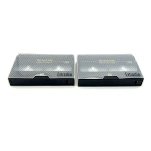 Paquete de 2 Videocassette Fujifilm 8 mm 120 SP 240 LP P6-120 Paquete de 2 Caja Abierta - Imagen 1 de 7