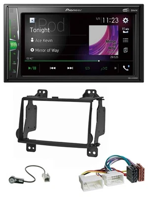 Pioneer 2DIN MP3 DAB USB Bluetooth Autoradio für Hyundai H1 (08-15) - Bild 1 von 4