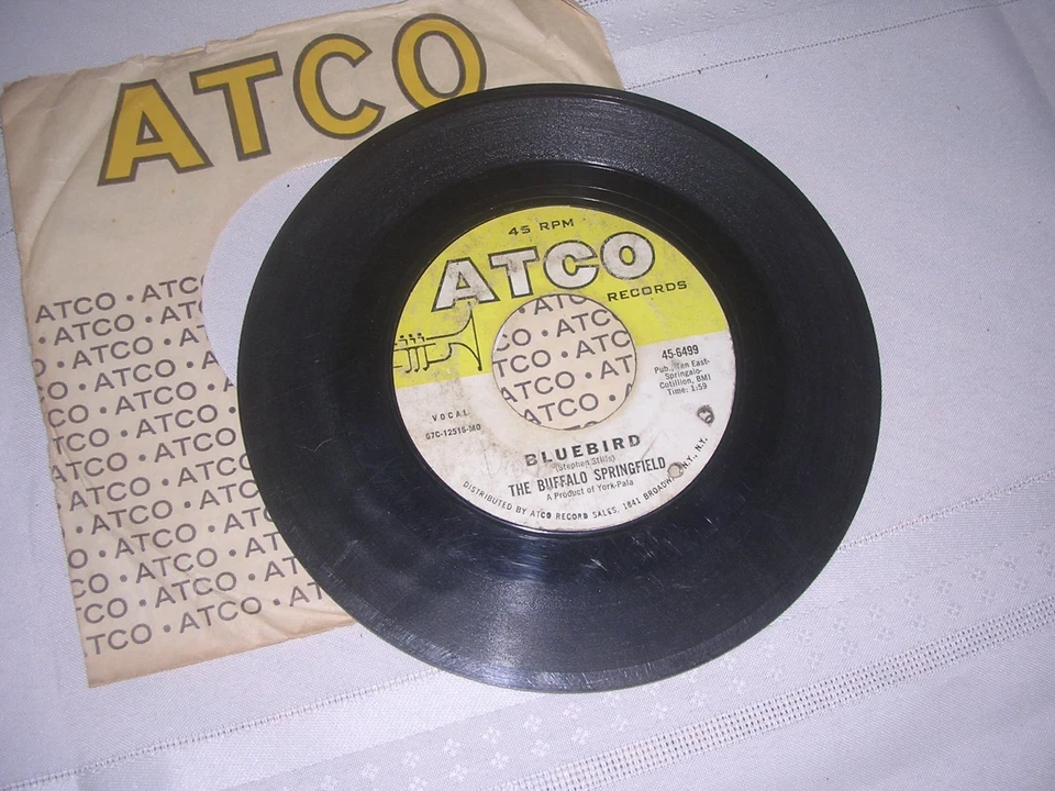 The Buffalo Springfield 45 Rpm Record On Atco - Image 1 of 1