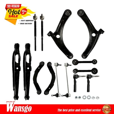 Front Rear Control Arms Tierods Sway Bars Fit For 2007-2017 Jeep Compass K620066 Foto 1 de 4