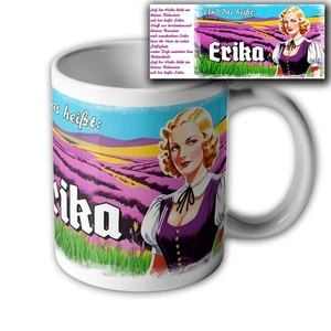 Tasse Erika Marsch-Lied Text und das heißt - Soldaten Becher#47093 - Bild 1 von 1