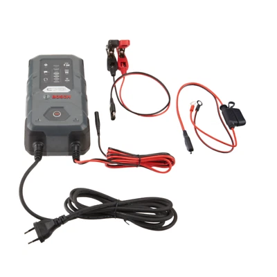 Cargador BOSCH 12V 24V Batería Cargador De Batería Auto Moto 0189911070 - Imagen 1 de 3