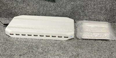 Unitek Y-2172B 🔌 10-Port USB Smart Charging Station – White - Image 1 of 4