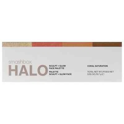 SmashBox Halo Sculpt Plus Glow Face Palette - Coral Saturation  0.55 oz - Image 1 of 2