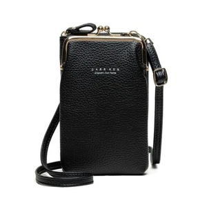 Bolso para teléfono móvil para mujer Bolso bandolera Cartera con cremalera - Imagen 1 de 8