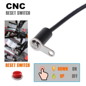 12V Universal Motorcycle Handlebar Reset Switch Button Engine On-Off Water-*- - Picture 1 of 10