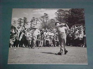 Rare Ron Watts Collection 8" x 10" Golf Photo ~ Sam Snead Teeing Off - Picture 1 of 3