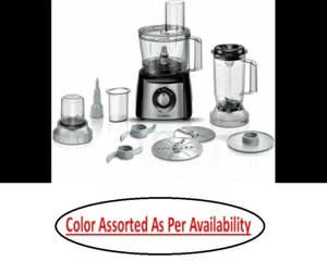 Kitchen Appliances Food Processor 800W Multi Talent3 Black Brushed Mixer - Picture 1 of 9