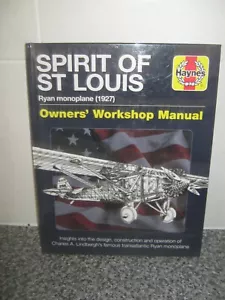 Haynes Owners Workshop Manual Spirit Of ST Louis Ryan monoplane (1927) - Bild 1 von 2