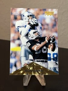 1996 Pinnacle #45 Deion Sanders - Dallas Cowboys - Picture 1 of 2