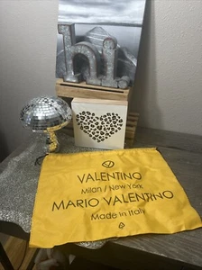VALENTINO Authentic Yellow Logo Drawstring Dust Bag 15.5x12” New Without Tags - Picture 1 of 13