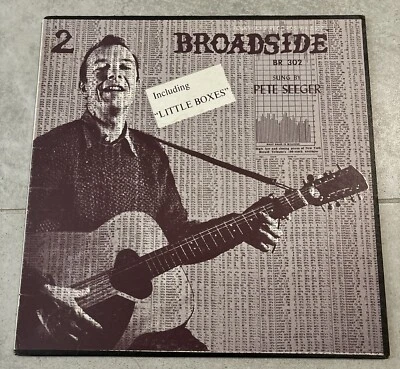 Pete Seeger – Broadside 2 (Sung By Pete Seeger) Lp Record Vinyl BR 302 Folk Rare - Image 1 of 4