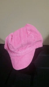 Girls 24 month pink corduroy cap Flapdoodles hat - Picture 1 of 1