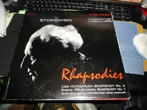 record LP Stokowski Rhapsodies Enesco Liszt LSC-2471 Living Stereo RCA-Vict NM- - Picture 1 of 7