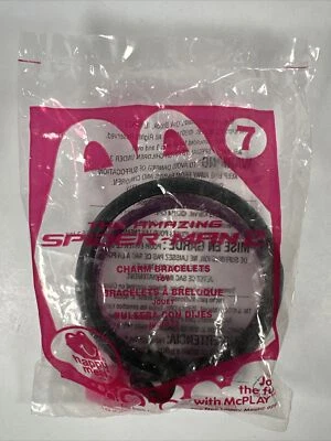 2014 McDonalds | The Amazing Spider-Man 2 - Charm Bracelets | Happy Meal Toy #7 - Image 1 of 3