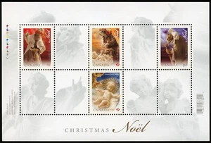 Canada Stamps Souvenir Sheet of 4, Christmas, #2343 MNH - Picture 1 of 1