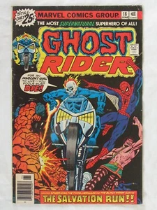 Ghost Rider #18 (1975) Spider-Man App! Salvation Run Marvel Comics - Picture 1 of 8
