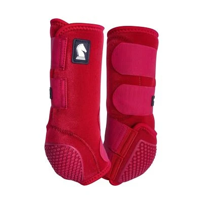 Botas clásicas Flexion Legacy2 Support Horse delanteras carmesí medias traseras Foto 1 de 3