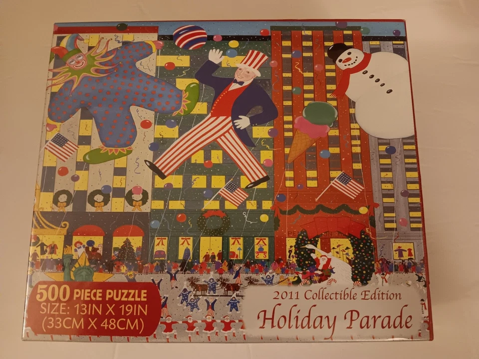 Briarpatch 500 PC Puzzle 2011 Collectible Edition Holiday Parade