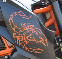 2  30 x 4cm Adventure Aufkleber Racing Motorradaufkleber Sticker passt für ktm F