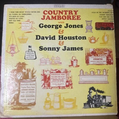 Country Jamboree George Jones & David Houston & Sonny James LP VINYL Foto 1 de 3