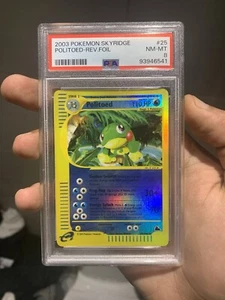 Politoed Skyridge 25/144 Reverse Holo Pokémon PSA 8 2003 Mark On Slab Not Card - Picture 1 of 3