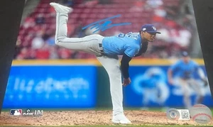 Taj Bradley Tampa Rays Autographed Signed 8x10 Beckett Rookie COA - - Picture 1 of 1