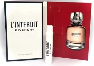 3x GIVENCHY L'INTERDIT 1ml EDP FOR WOMEN MINI SPRAY Travel Size Free P&P - Picture 1 of 1