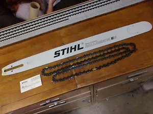 Stihl OEM 30" Bar & Chain .404" .063 91DL 46RM 3002-000-9741 084 088 076 GL-SN2H - Picture 1 of 8